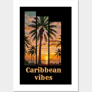 Caribbean Vibes Posters and Art